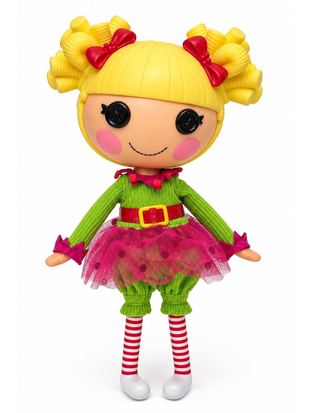 Lalaloopsy Holly Sleighbells Christmas Elf Doll 13” MGA Holiday Doll